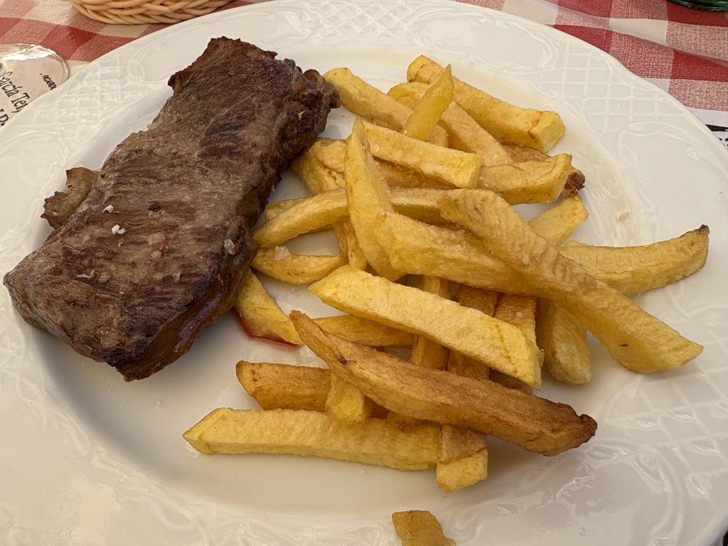 Entrecote at Restaurante Don Pepe in Alicante