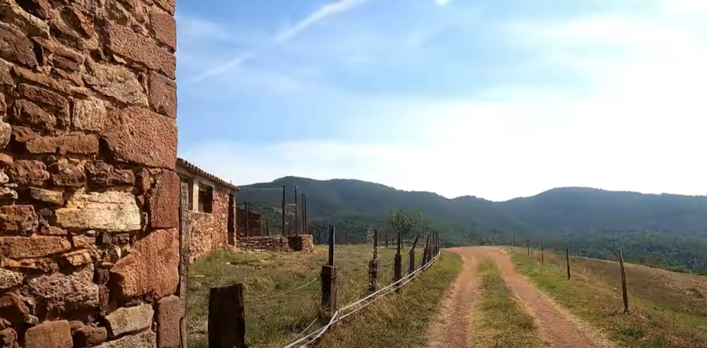 Montseny Natural park trail