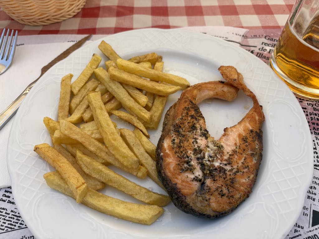 Restaurante Don Pepe in Alicante Salmon