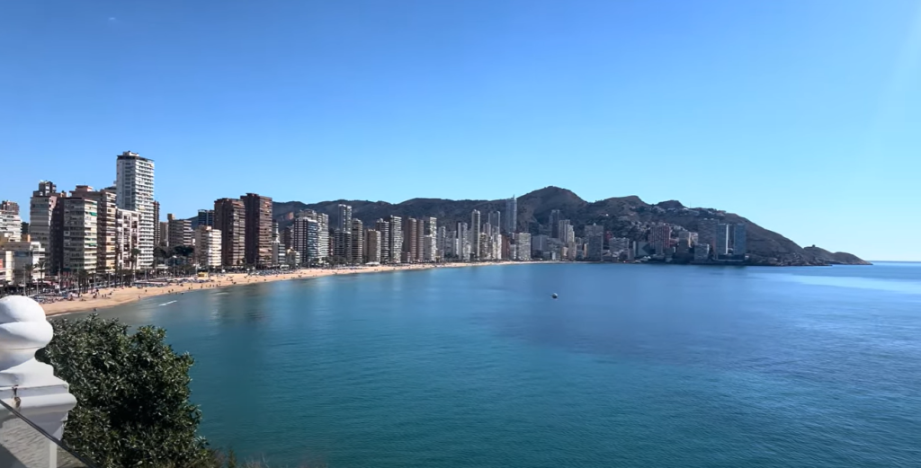 Benidorm Old Town  Beach Views
