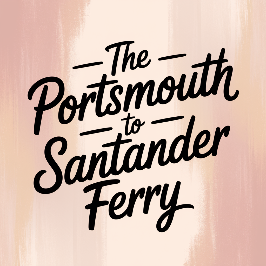 The Portsmouth to Santander ferry.