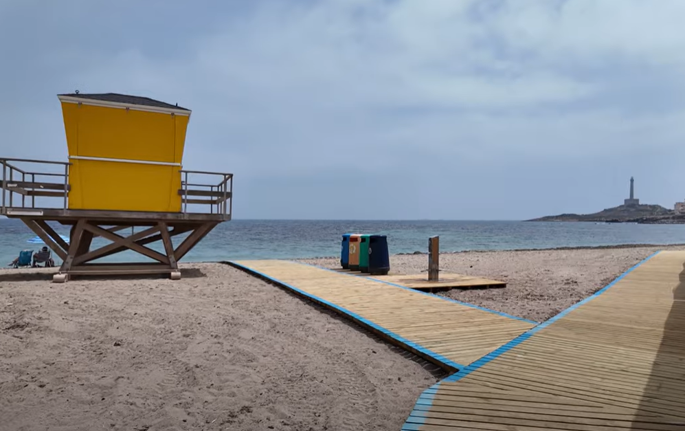 Beach at Cabo de Palos
