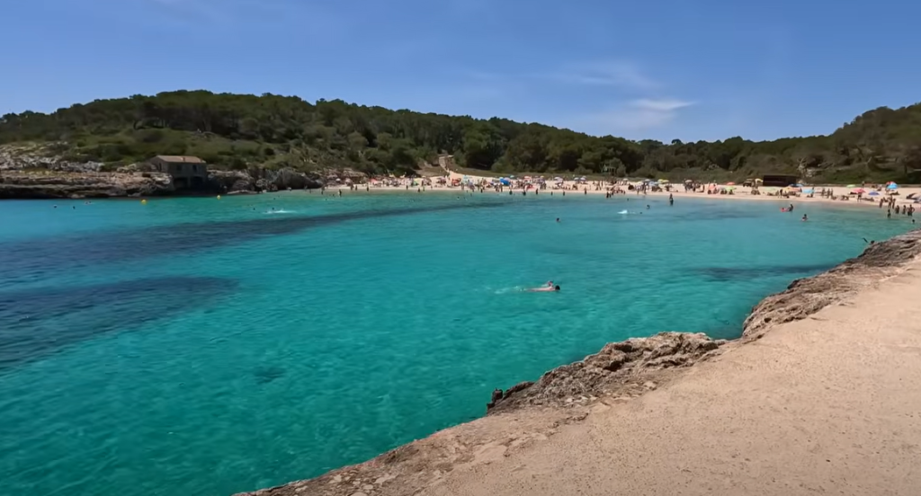 Cala Mondragó Mallorca Walking to S'Amarado