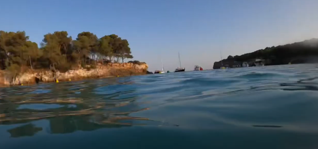 Snorkelling Menorca at Cala Turqueta (Menorca)