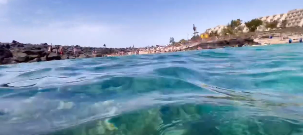 Costa Teguise, snorkelling Playa del Jablillo