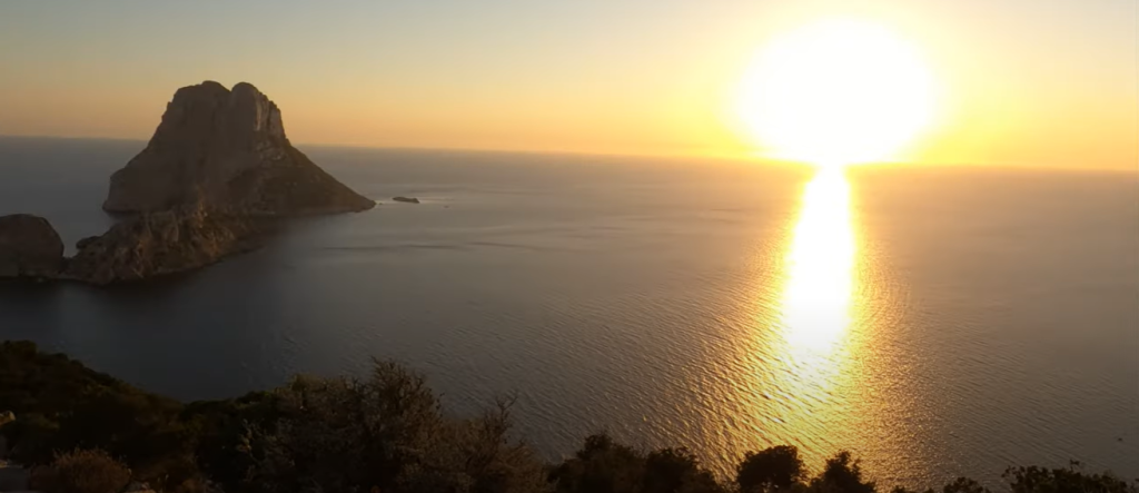 Es Vedrà sunset Diving In Ibiza
