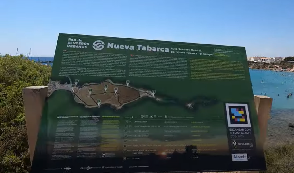 Snorkelling Tabarca: Explore This Marine Paradise 8 Information sign