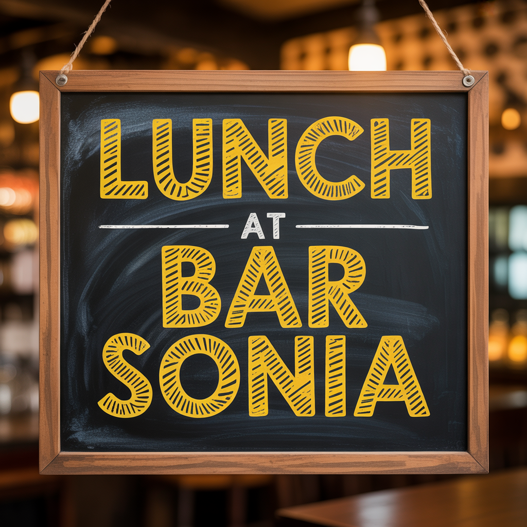 Lunch At Bar Sonia