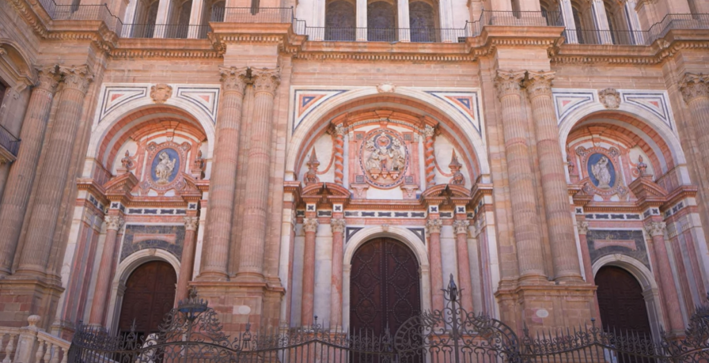 Malaga Cathedral Outside