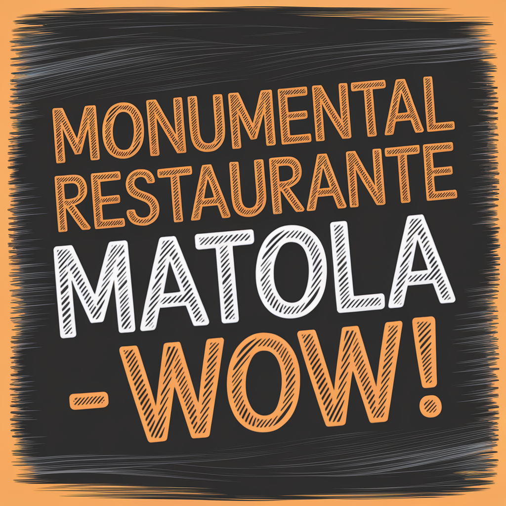 Monumental Restaurante Matola - Amazing!