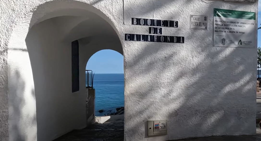 Nerja Oldtown Walking With Dave In Spain
