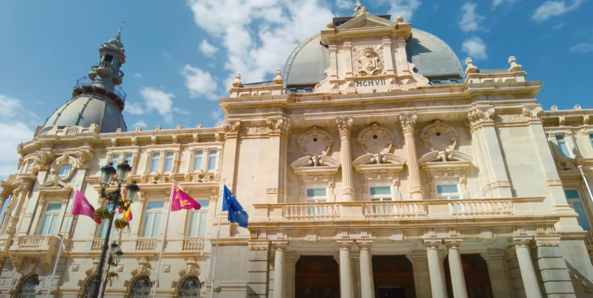 Step Into History in Old Town Cartagena Spain 5 Palacio Consistorial (Town Hall) Old Town Cartagena Spain