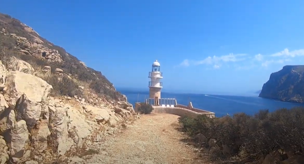 Sa Dragonera Island lighthouse Mallorca