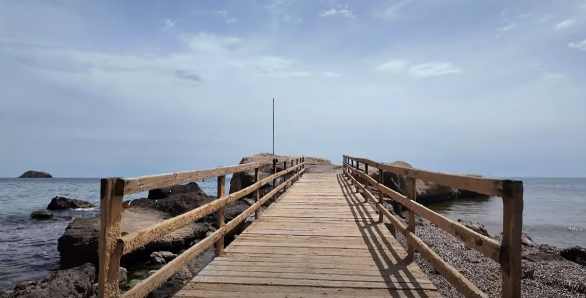 San Juan de los Terreros with Dave In Spain