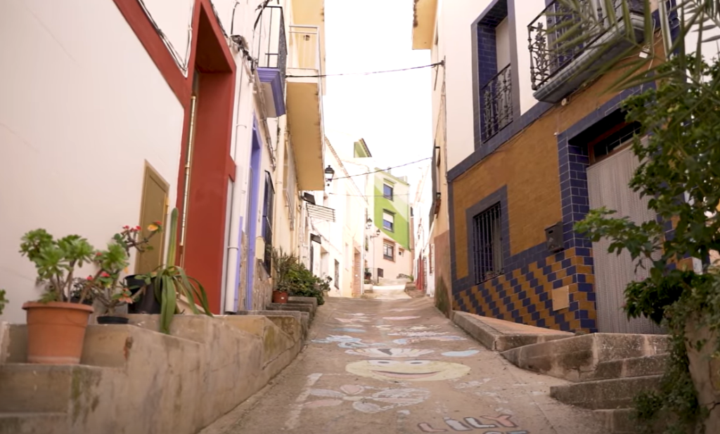 Visiting Tàrbena streets