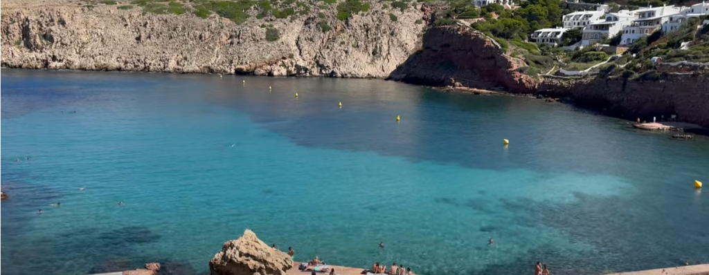 bay at Cala Morell 