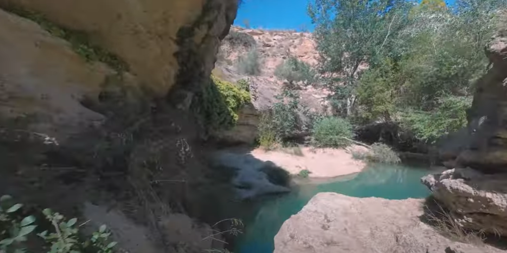 The Wonderful Salto Del Usero 5 cooling waters in summer