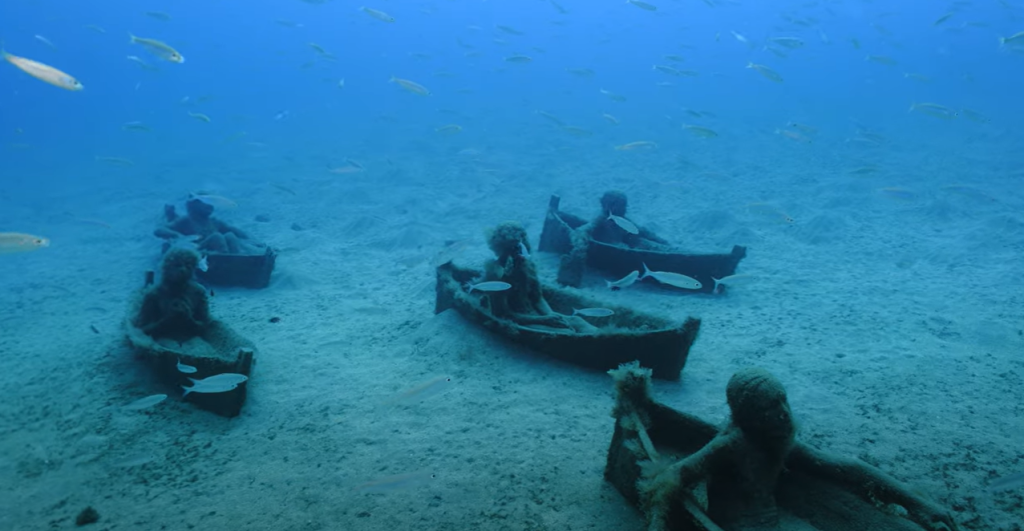 underwater museum Lanzarote Los Jolateros