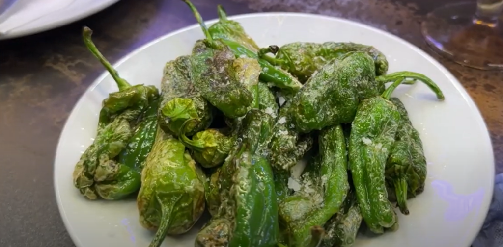 Foods in Barcelona 2025  Padron peppers
