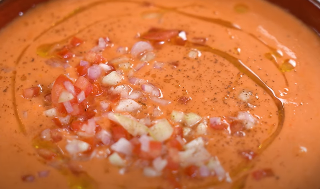 Gazpacho close up