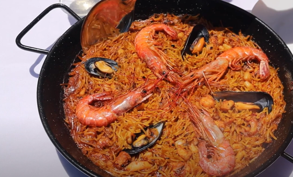 The Ultimate Barcelona Seafood Fideua