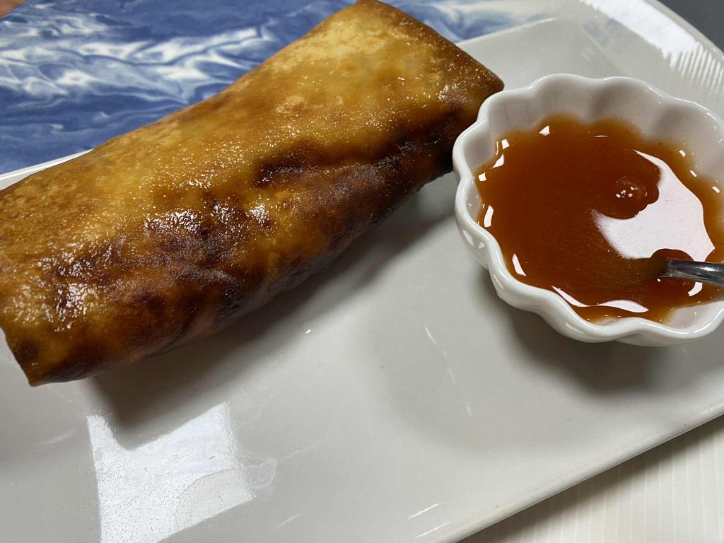 Menu Del Dia At Bar Susi Catral 5 Spring roll at Bar Susi Catral