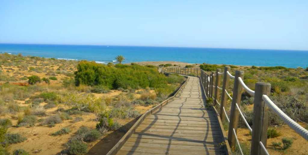 Snorkelling Murcia – A Mediterranean Marine Paradise 7 walking the Calblanque walkway