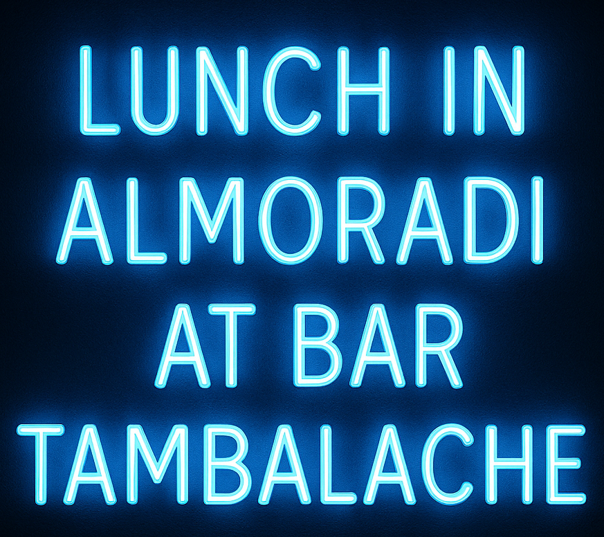 Lunch In Almoradi At Bar Tambalache