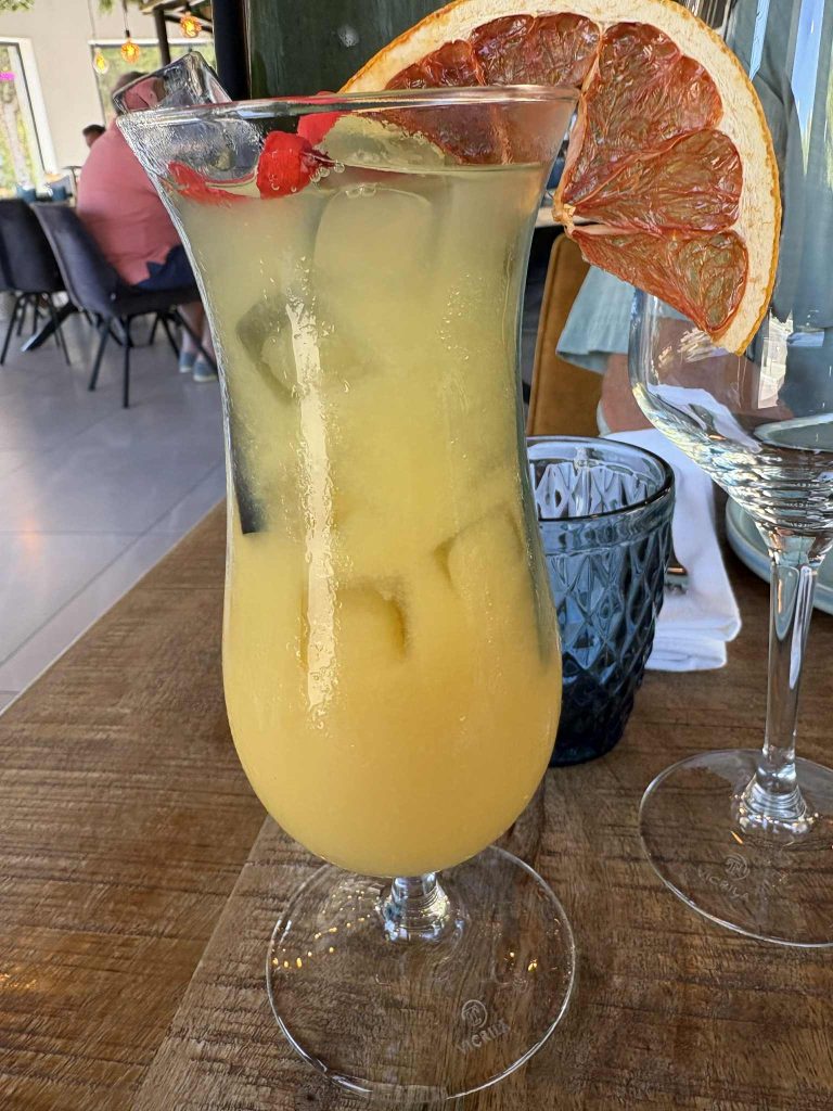 Cocktail at the Fishbowl