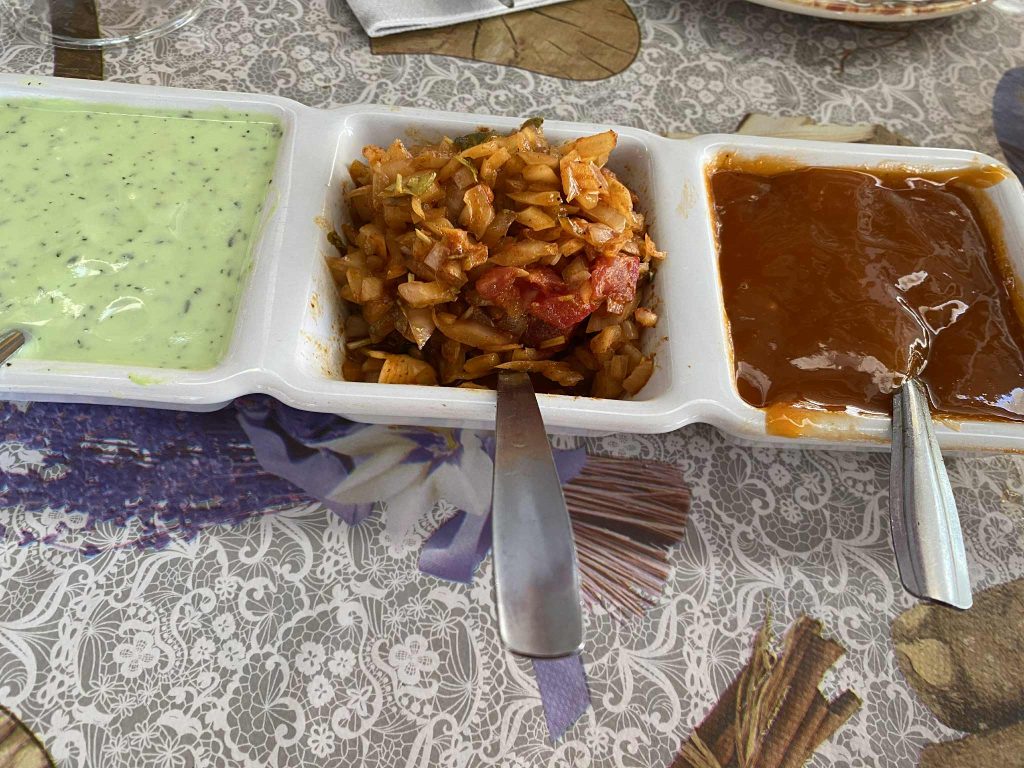 Bombay Catral Indian Restaurant Lunch Visit 3 Bombay Catral pickles