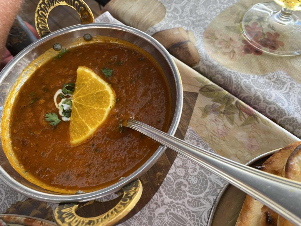 Bombay Catral Indian Restaurant Lunch Visit 7 sauce