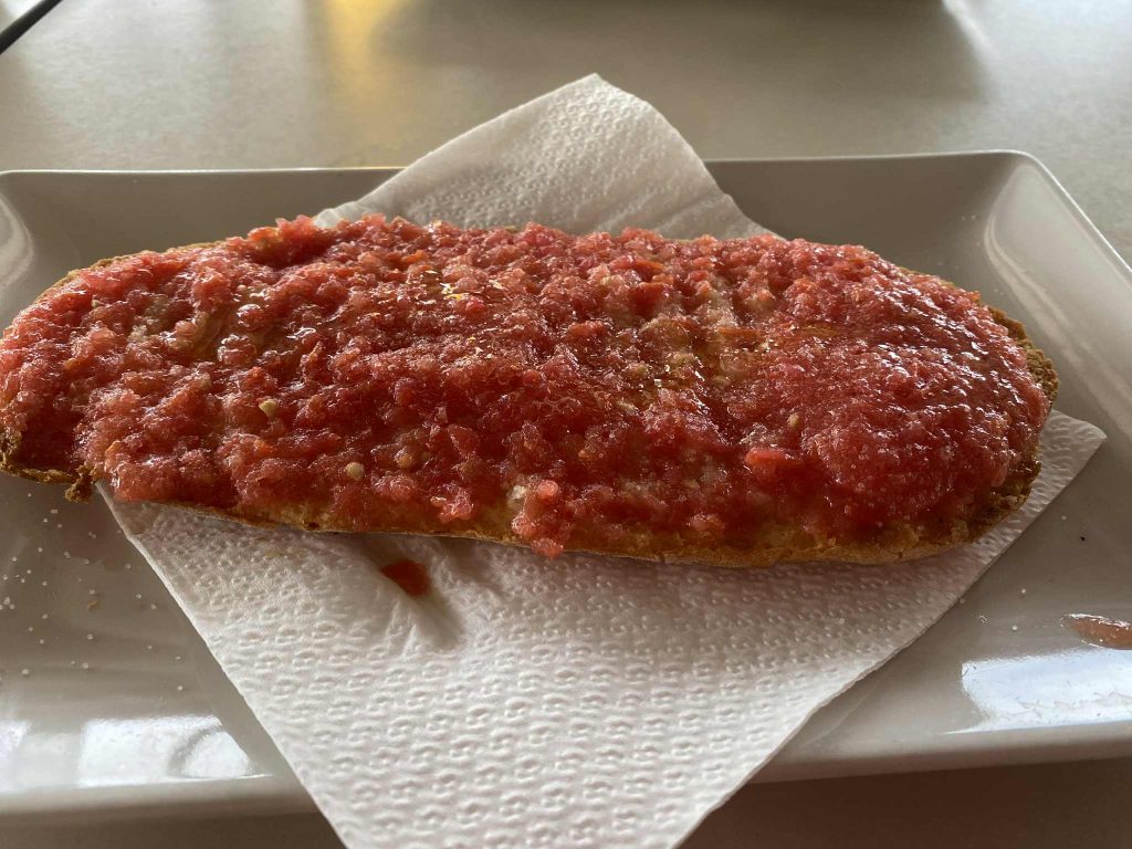  La Cartagenera Bar Restaurante tostada con tomate