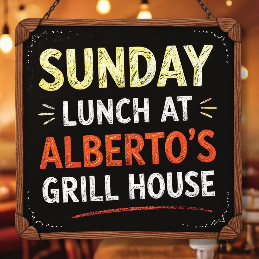 Sunday Lunch At Alberto's Grill House