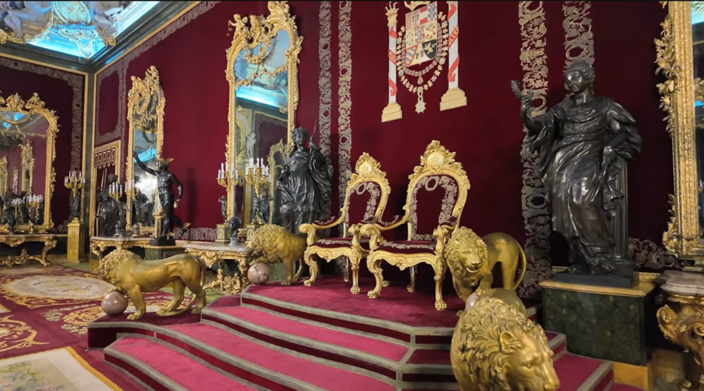 Royal Palace Of Madrid Thrones