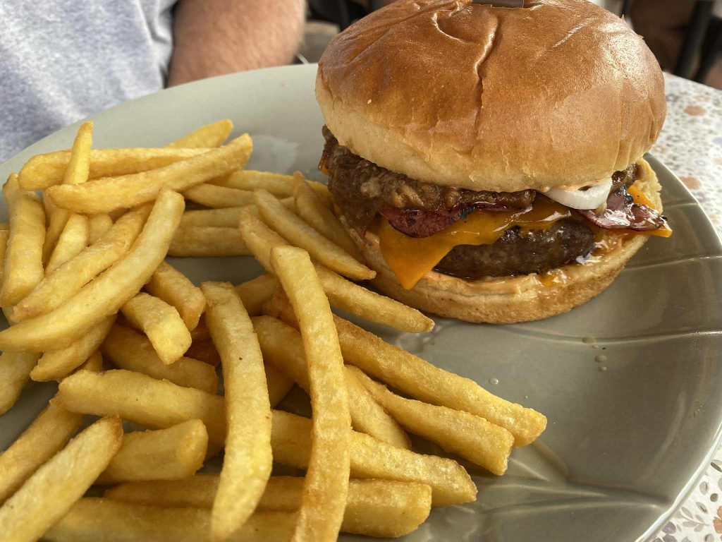 Cafe Madrid La Marina A Lovely Lunch 2 Kill Bill Burger at Cafe Madrid La Marina