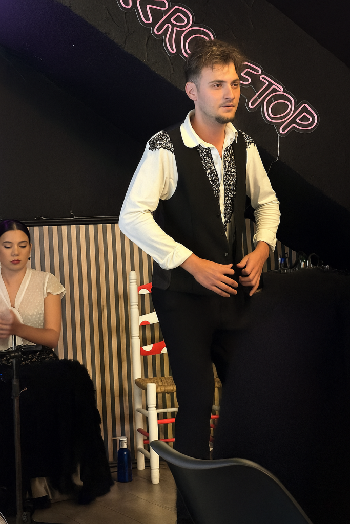Flamenco At Costillas Locas What An Amazing Night 9 Male Flamenco dancer
