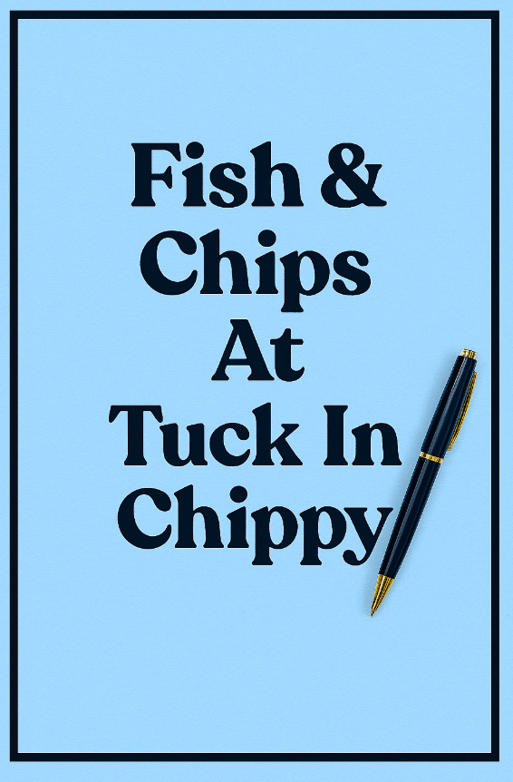 Fish & Chips At Tuck In Chippy