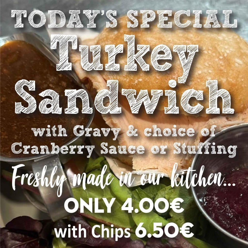 The Orange Bar Turkey Sarnie