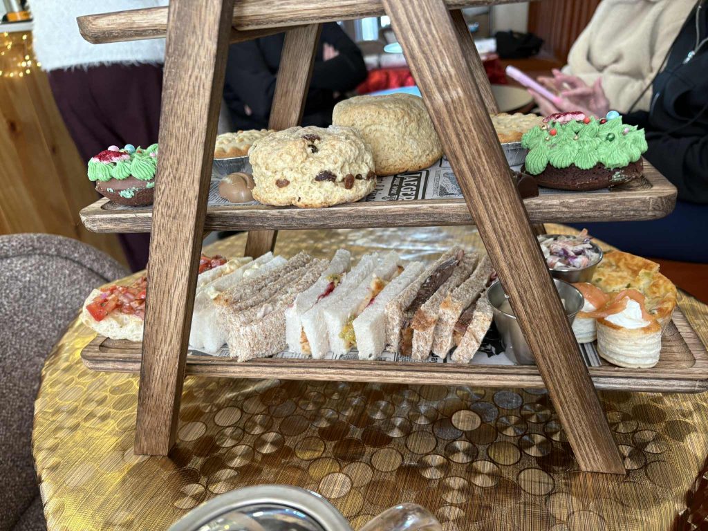 afternoon tea at Bellas Coffee Lounge Quesada