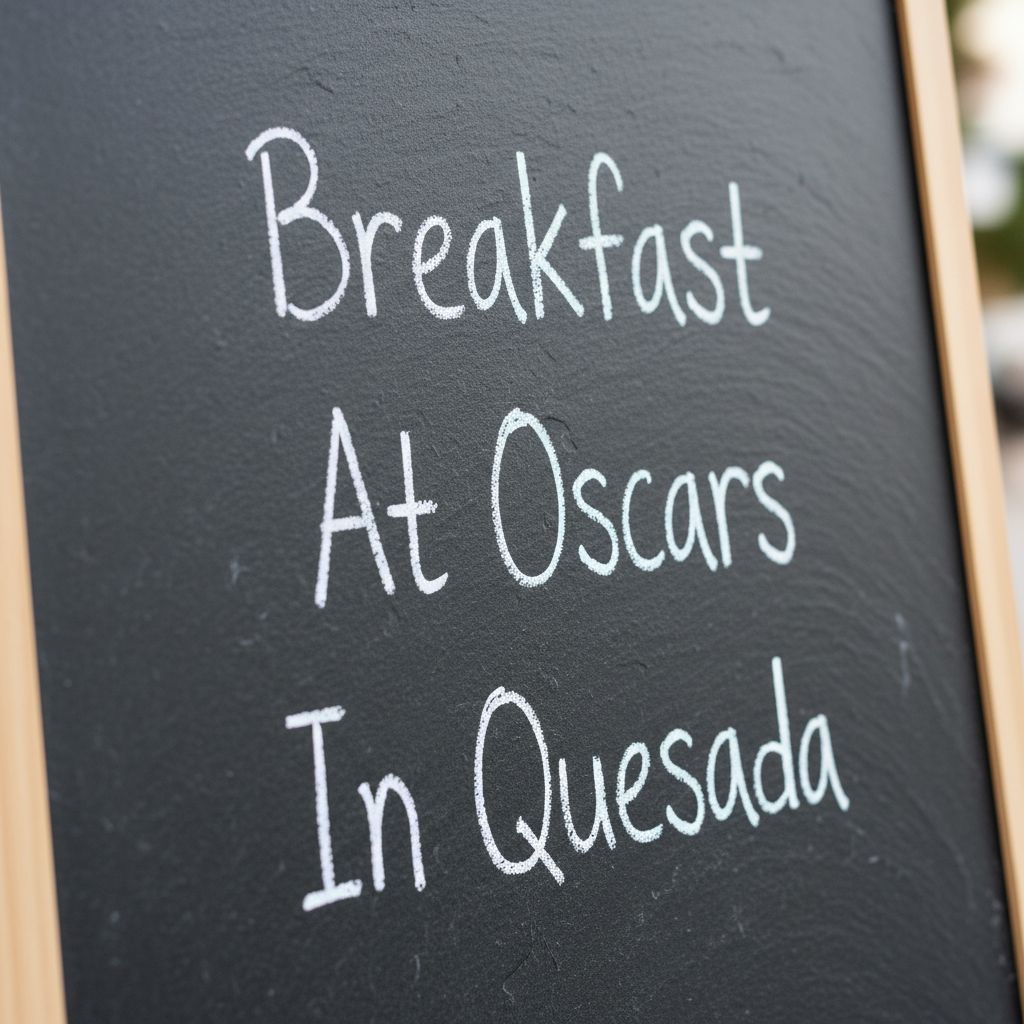 Oscars breakfast