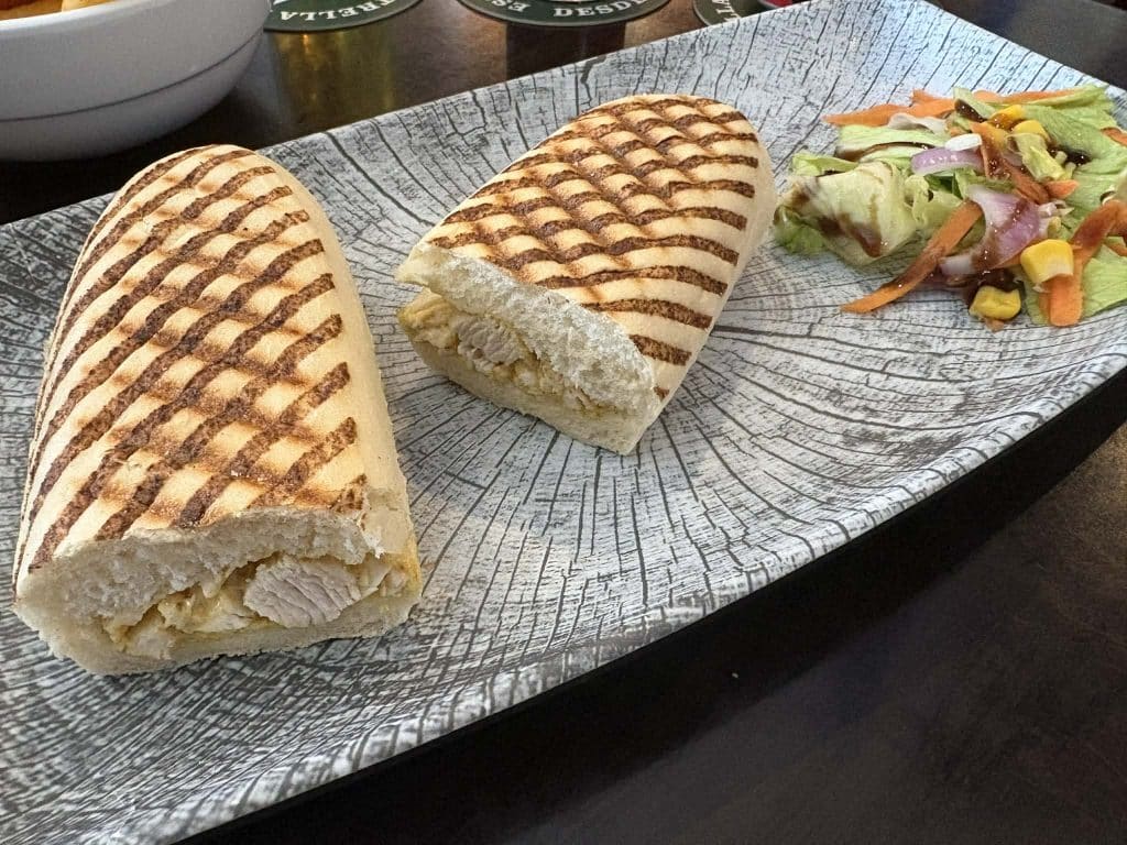 Surfers Bar & Grill Lunch With A View 3 panini