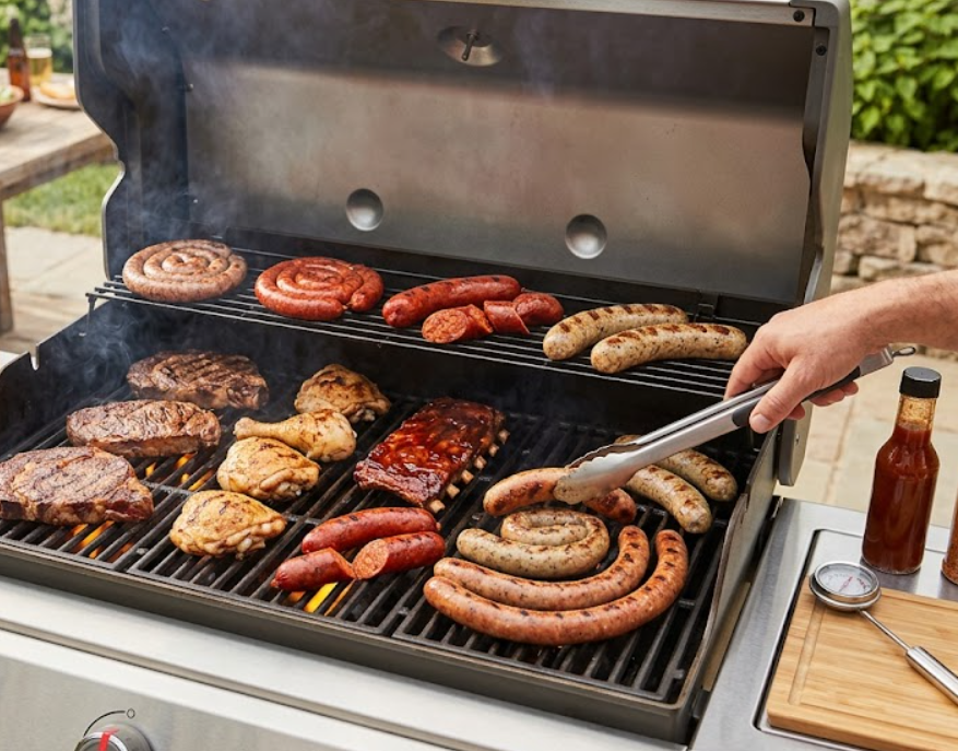 Gas BBQ Mixed Grill