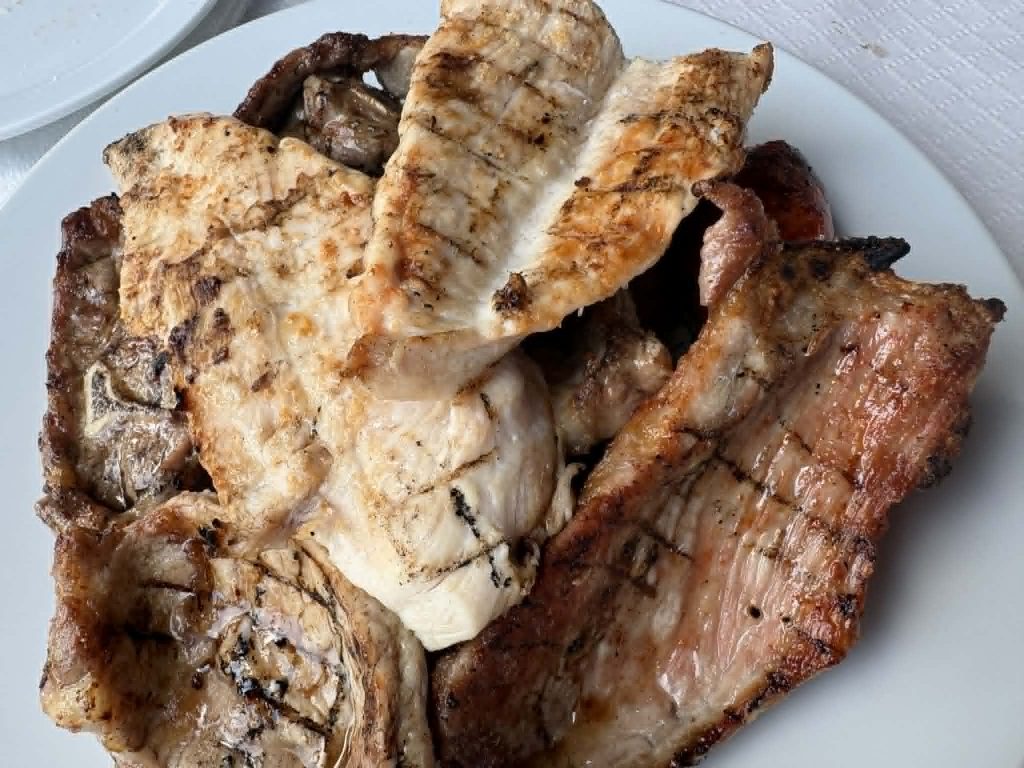 meat platter at Cerveceria El Pantanico Breakfast