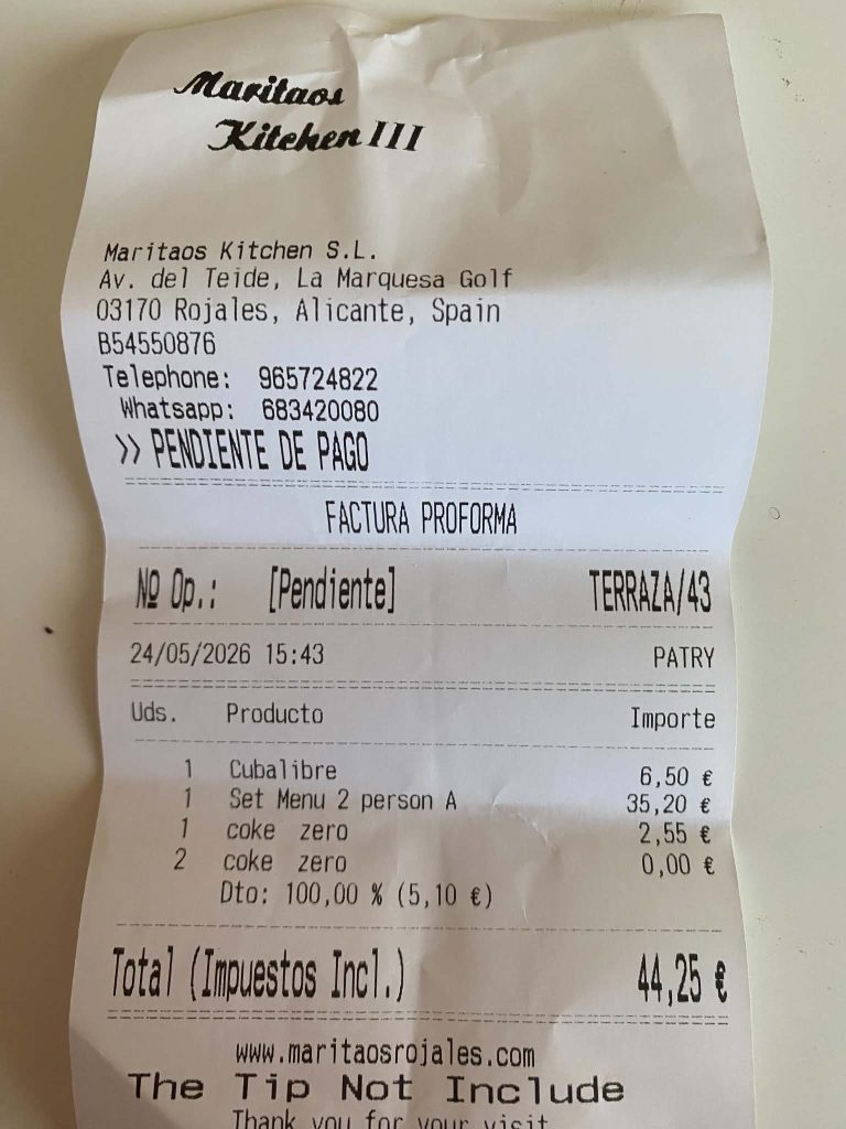 receipt