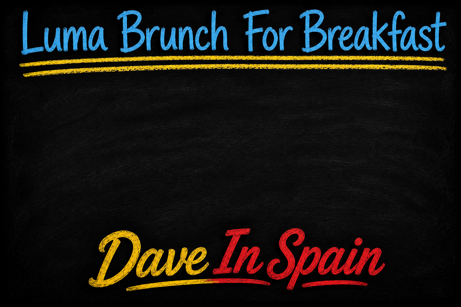 Luma Brunch For Breakfast
