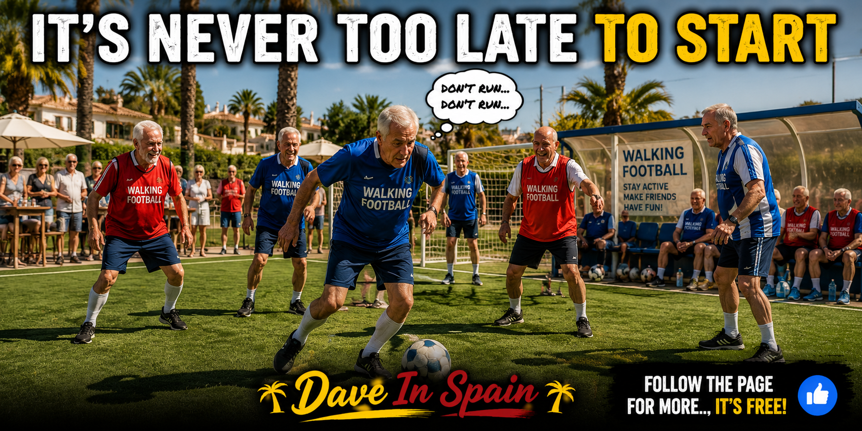 Walking Football In Spain