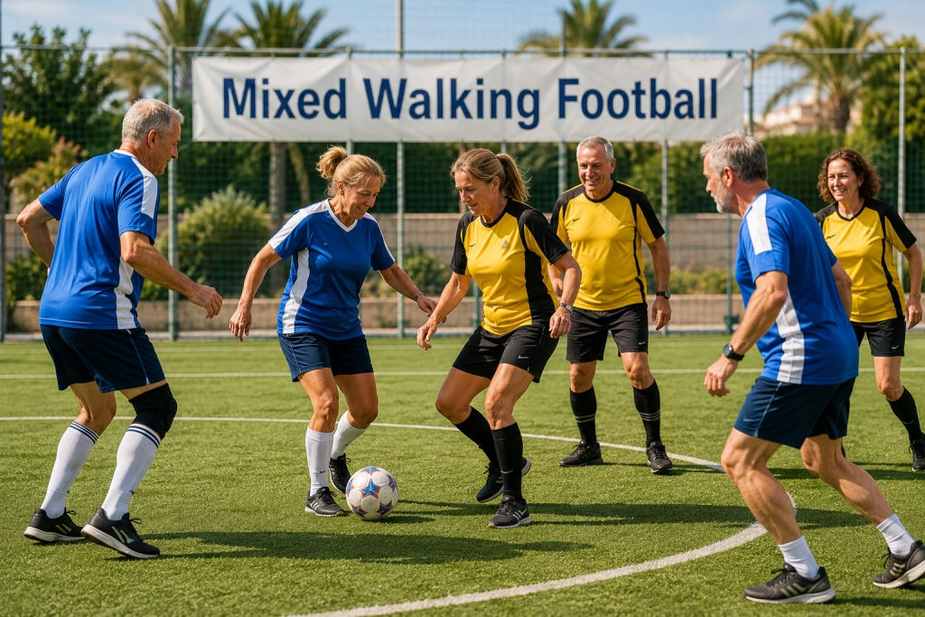 mixed Walking Football In Spain