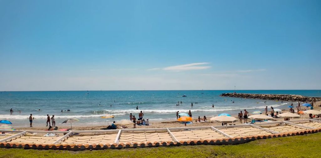 Estanyol  is one of the Beaches in  Sitges Spain worth a visit.