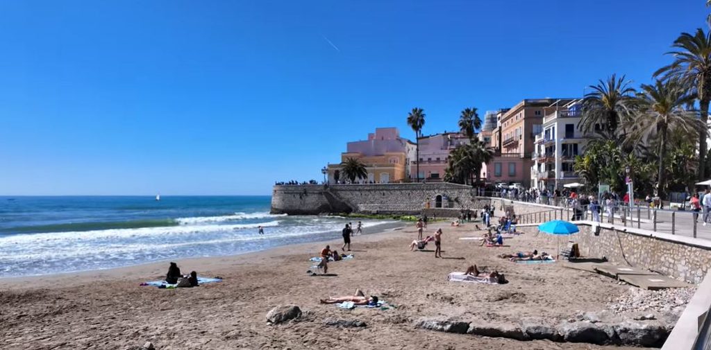 Beaches In Sitges Spain