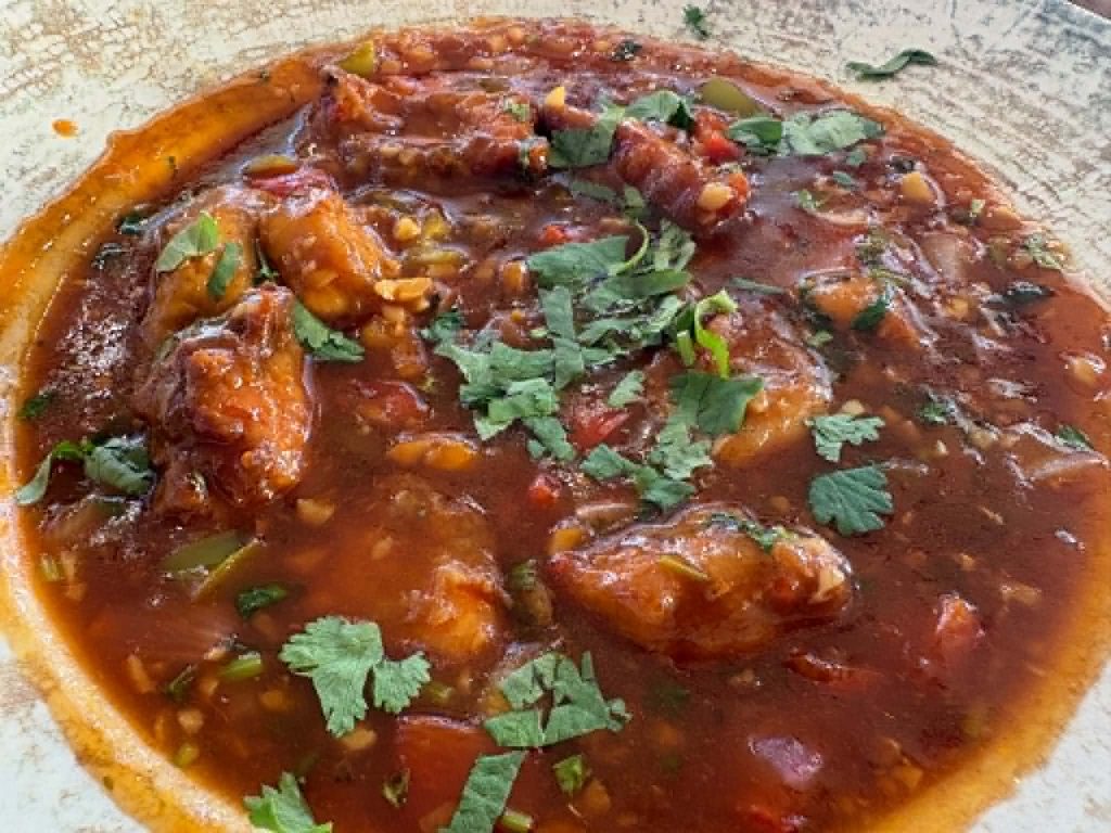 Blissful Bites Benijófar - WOW! 5 Chicken Manchurian at Blissful Bites
